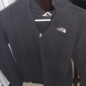 the north face quarter zip jacket